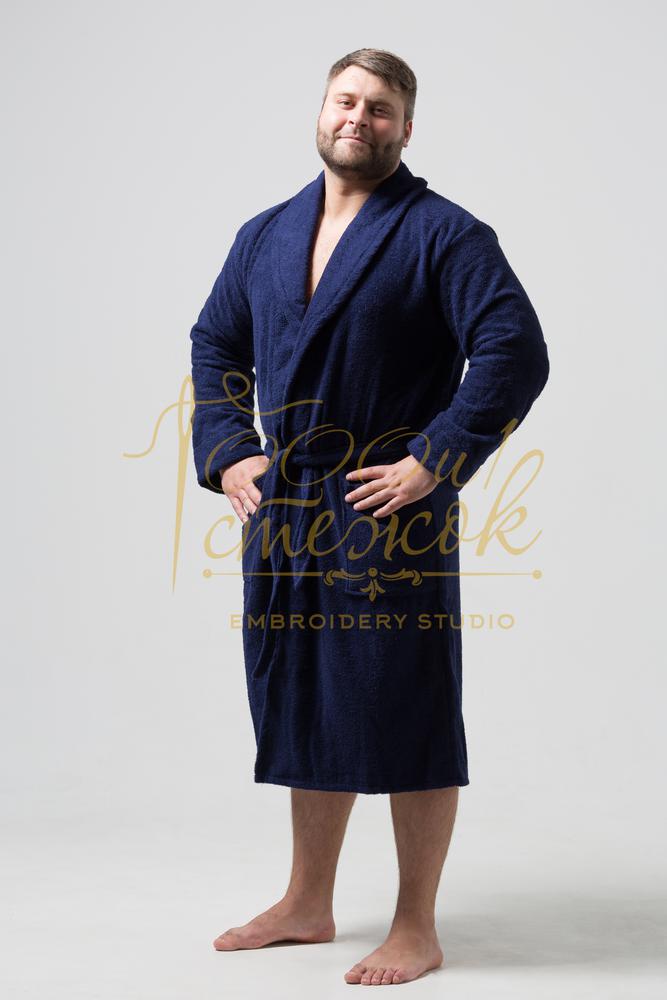Мужской халат без капюшона PLUS SIZE категории 